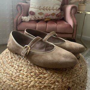 Zara Suede Mary Jane’s